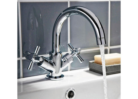Scudo Dual Control Basin Mixers - TAP 'N' SHOWER