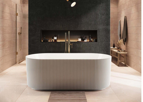 Scudo Floor Bath Shower Mixers - TAP 'N' SHOWER