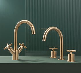 Solex Brushed Brass - TAP 'N' SHOWER