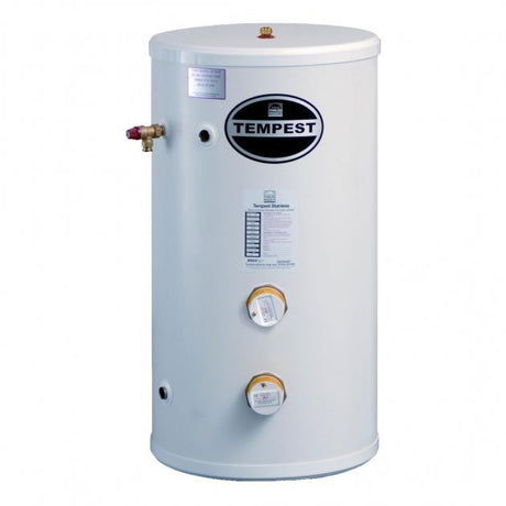 Telford Tempest Stainless Steel Unvented DIRECT Solar Cylinders - TAP 'N' SHOWER
