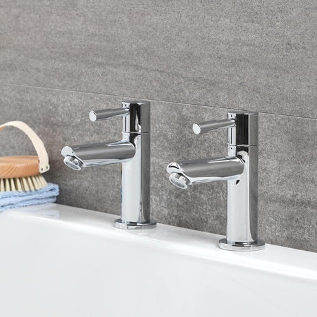 Vado Bath Pillar Taps - TAP 'N' SHOWER