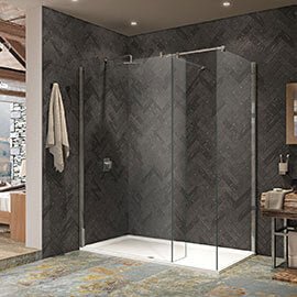 Kudos Ultimate2 Wet Room Screens - TAP 'N' SHOWER