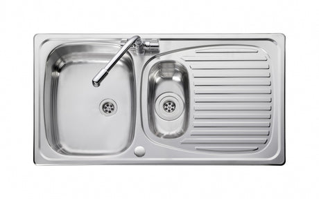One and a Half Bowl Sinks - TAP 'N' SHOWER