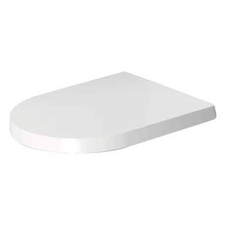 Duravit ME by Stark Standard Toilet Seat - White Satin Matt - 0020012600