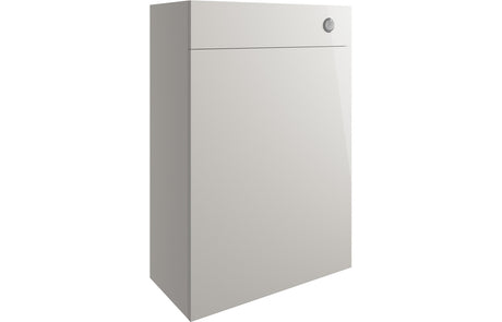 Prystine Visalia WC Unit 600mm - Onyx Grey Gloss - PRIS2787
