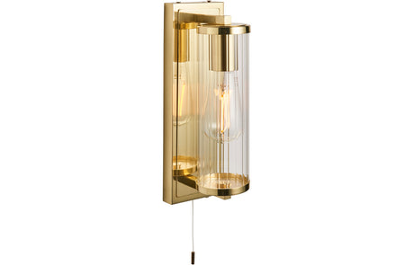 Prystine Vado Wall Light - Brushed Brass - PRIS106311
