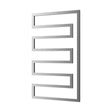 Radox Essence 1010mm x 580mm chrome heated towel rail with modern designer zigzag style