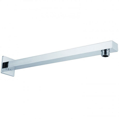 RAK Modern Rectangular Wall Mounted Shower Arm 300mm Length - Chrome - RAKSHW0001