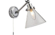 Prystine Independence Wall Light - Chrome - PRIS106307