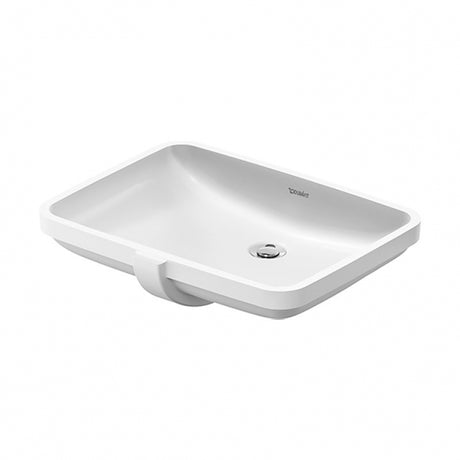 Duravit No.1 Vanity Washbasin 550mm 0TH - White High Gloss - 03955500282 - TAP 'N' SHOWER