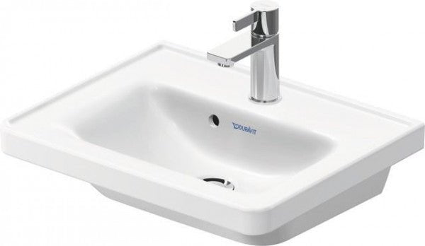 Duravit D - Neo 1 Tap Hole Ceramic Handrinse Basin 500mm x 400mm x 150mm - White - 0742503200 - TAP 'N' SHOWER