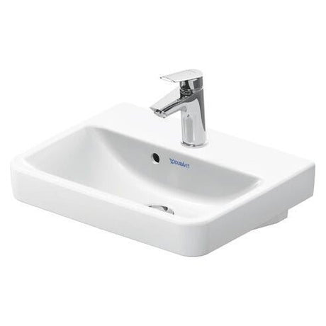 Duravit No.1 450mm Wall Hung 1TH Basin - White High Gloss - 07434500002 - TAP 'N' SHOWER