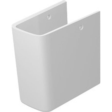 Duravit ME by Starck 300mm Semi Pedestal - White - 0858400000 - TAP 'N' SHOWER