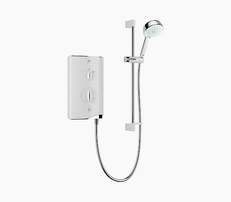 Mira Sport Manual 9.8 kW Electric Shower - White/Chrome - 1.1746.822