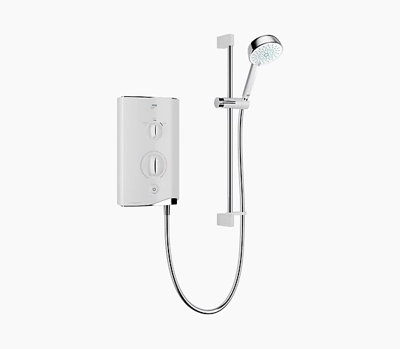 Mira Sport Manual 9.8 kW Electric Shower - White/Chrome - 1.1746.822