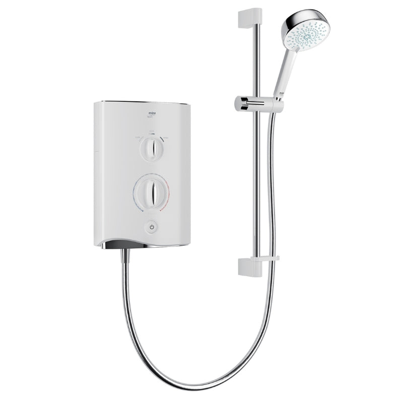 Mira Sport Multi-Fit (9.8 kW) Electric Shower - White/Chrome - 1.1746.834