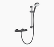 Mira Relate Exposed Mixer Shower - Matt Black - 1.1836.466