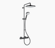 Mira Relate  ERD Shower Mixer - Matt Black - 1.1836.467