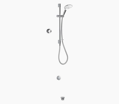 Mira Mode Dual Bath Shower Pumped - Chrome - 1.1980.012