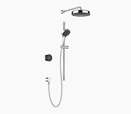 Mira Platinum Dual Rear Fed Low Pressure Smart shower - Chrome - 1.1981.005
