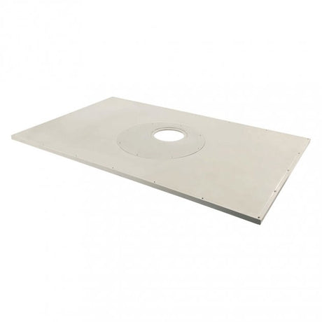Impey Aqua-Dec EasyFit Rectangular Wet Room Former - 1500mm x 1200 with Horizontal Outlet Waste - Grey - ADE1512GRY
