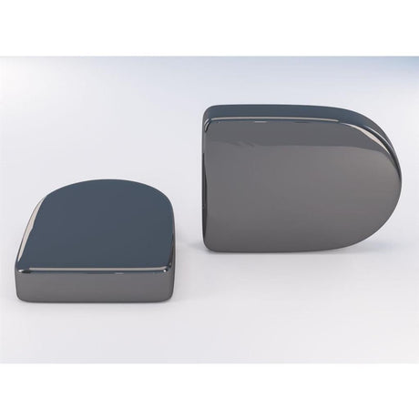 Eastbrook D Shape Vent Caps Pair - Anthracie - 101.0008 - TAP 'N' SHOWER