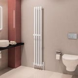 Eastbrook Tunstall Vertical Towel Hanger 280mm - Matt White - 101.0028 - TAP 'N' SHOWER