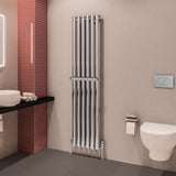 Eastbrook Tunstall Vertical Towel Hanger 420mm - Chrome - 101.0035 - TAP 'N' SHOWER