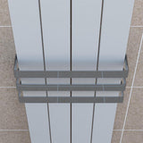 Eastbrook Rosano Triple Flat Style Towel Hanger 280mm - Polished Stainless Steel - 101.0054 - TAP 'N' SHOWER