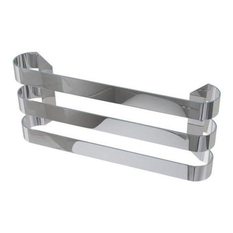 Eastbrook Rosano Triple Curved Style Towel Hanger 375mm - Polished Stainless Steel - 101.0058 - TAP 'N' SHOWER