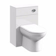 Oakham Alaska Toilet WC Unit Back To Wall - 500mm - White - TAP 'N' SHOWER