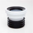 TNS Straight Pan Connector with durable high-density polyethylene and airtight seal for leak-free plumbing connections