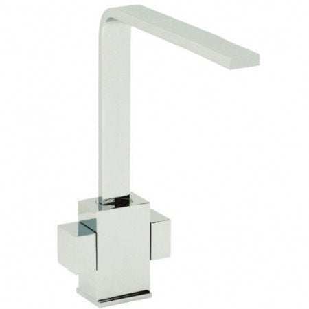 CARRON PHOENIX QUBIX DUAL TWIST HANDLES chrome kitchen tap with modern square design and high-quality finish