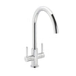 Carron Phoenix Rosolina J Spout Kitchen Tap - Chrome - 115.0605.452