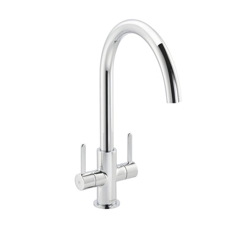 Carron Phoenix Rosolina J Spout Kitchen Tap - Chrome - 115.0605.452