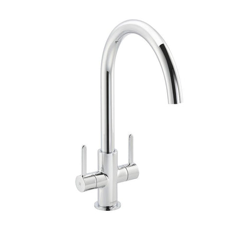 Carron Phoenix Rosolina J Spout Kitchen Tap - Chrome - 115.0605.452