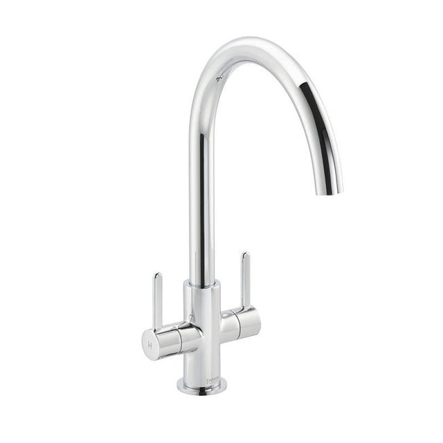 Carron Phoenix Rosolina J Spout Kitchen Tap - Chrome - 115.0605.452
