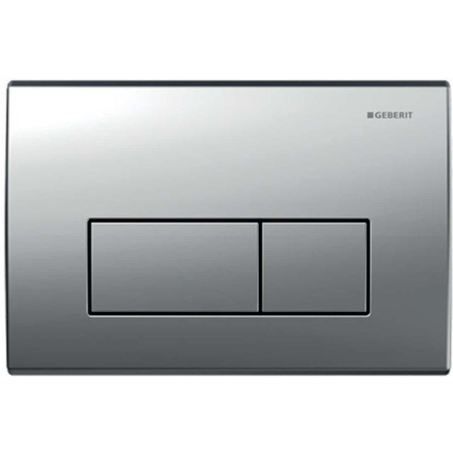Geberit Kappa50 Modern Dual Flush Plate - Matt Chrome - 115.260.46.1