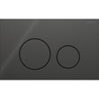 Geberit Sigma40 Round WC Dual Flush Plate - Lava Glass - 115.628.JK.1 - TAP 'N' SHOWER