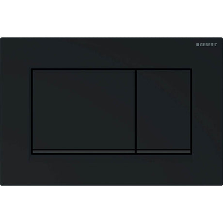 Geberit Sigma30 Modern Dual Flush Plate - Black - 115.883.DW.1