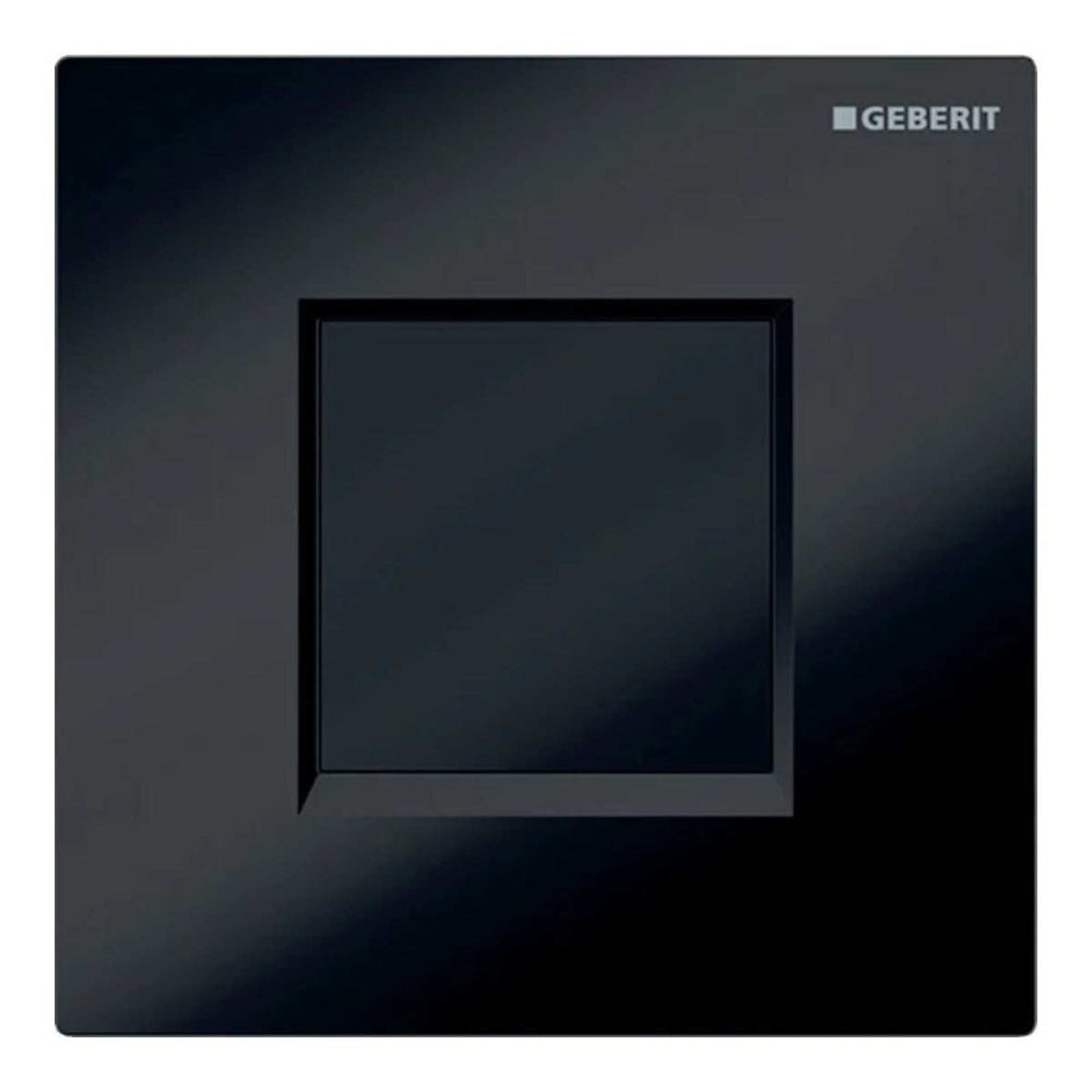 Geberit Sigma30 Modern Urinal Flush Battery - Black/Chrome - 116.037.KM.1