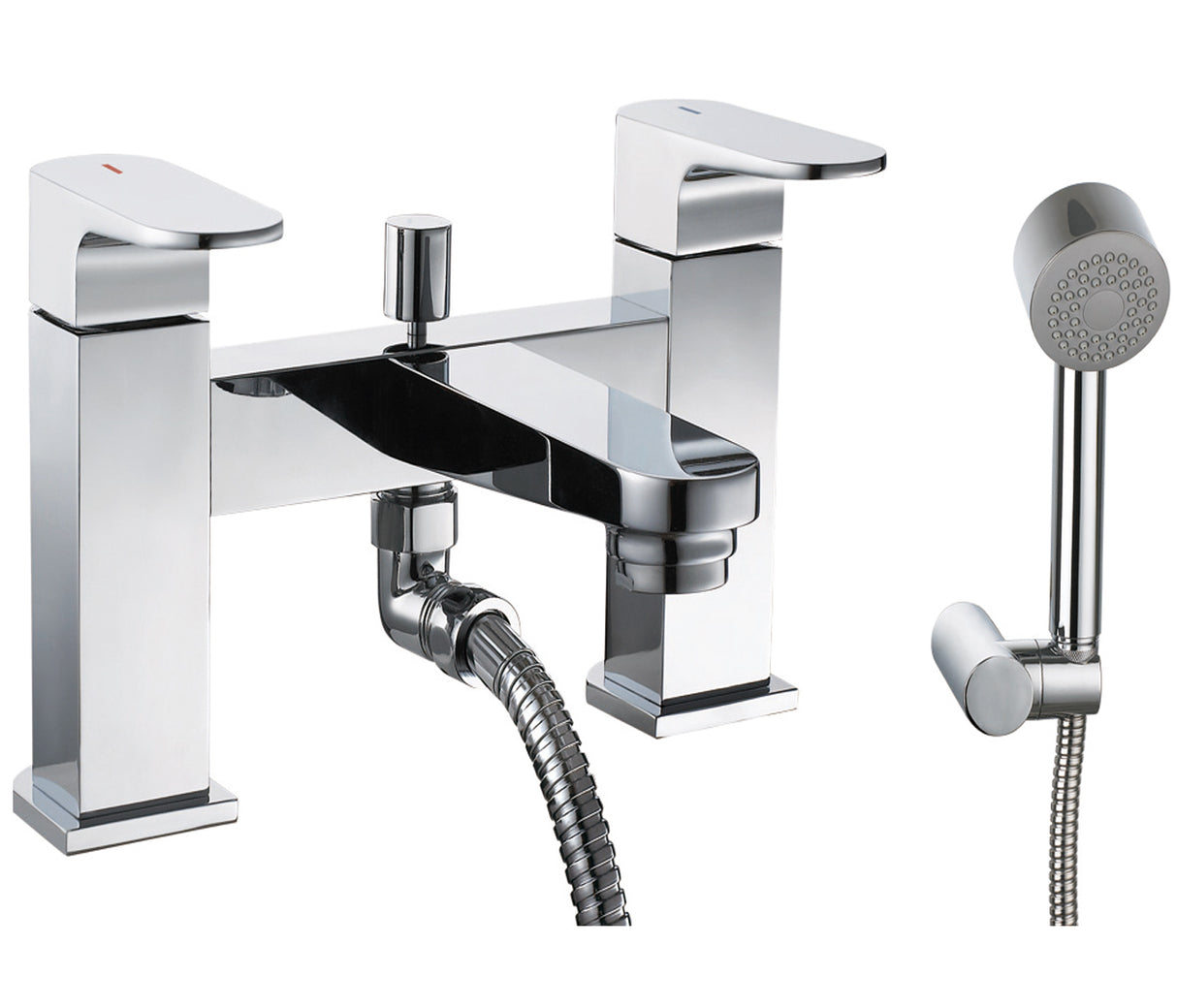 JTP Base Deck Mounted Bath Shower Mixer - Chrome - B275