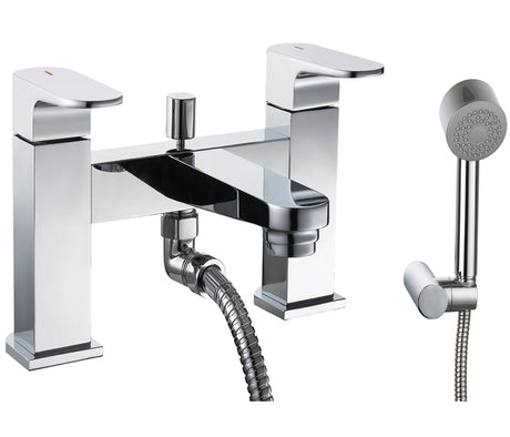 JTP Base Deck Mounted Bath Shower Mixer - Chrome - B275