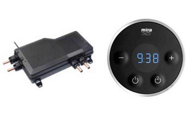 Mira Platinum Dual Valve & Controller Only - Pumped - 1.1796.006