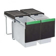 CARRON PHOENIX LINEA 360 triple bin waste sorter with 60 litres capacity and durable construction