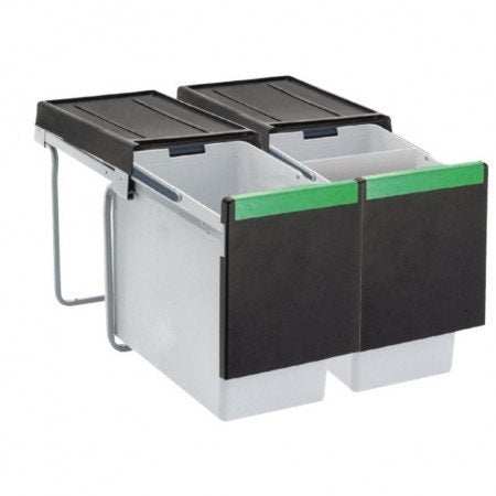CARRON PHOENIX LINEA 360 triple bin waste sorter with 60 litres capacity and durable construction