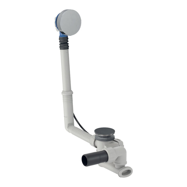 Geberit Bath Trap Overflow with Pop Up Waste - Chrome - 150.535.21.6