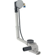 Geberit Standard Overflow Bath Filler with Turn Control Pop - Up Waste - 150.712.21.6 - TAP 'N' SHOWER