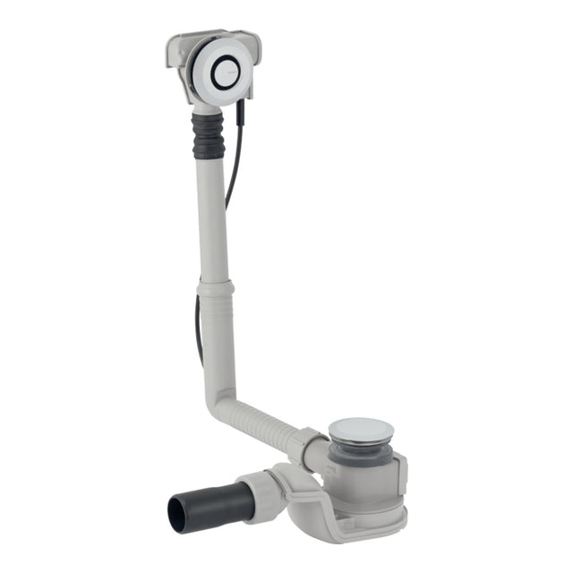 Geberit Push Control Pop Up Bath Waste With Overflow - Standard - Chrome - 150.770.21.6