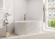 Hansgrohe Tecturis E Floor - standing Single Lever Bath Mixer - Brushed Bronze - 73445140 - TAP 'N' SHOWER